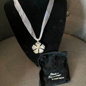 Sterling Silver Flower Pendant